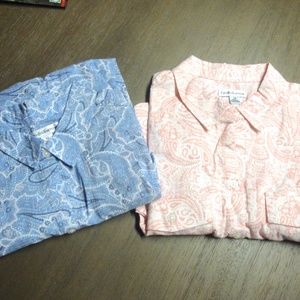 3 Croft & Barrow Shirts size M Medium Button Down